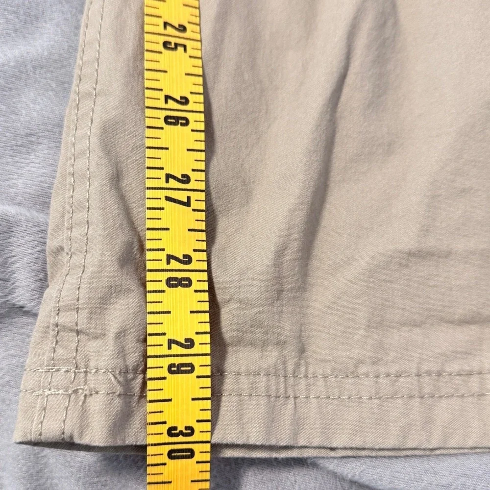 BC Clothing Cargo Hiking Pants Mens XLx30 Tan Lined Outdoor Utility Straight Leg